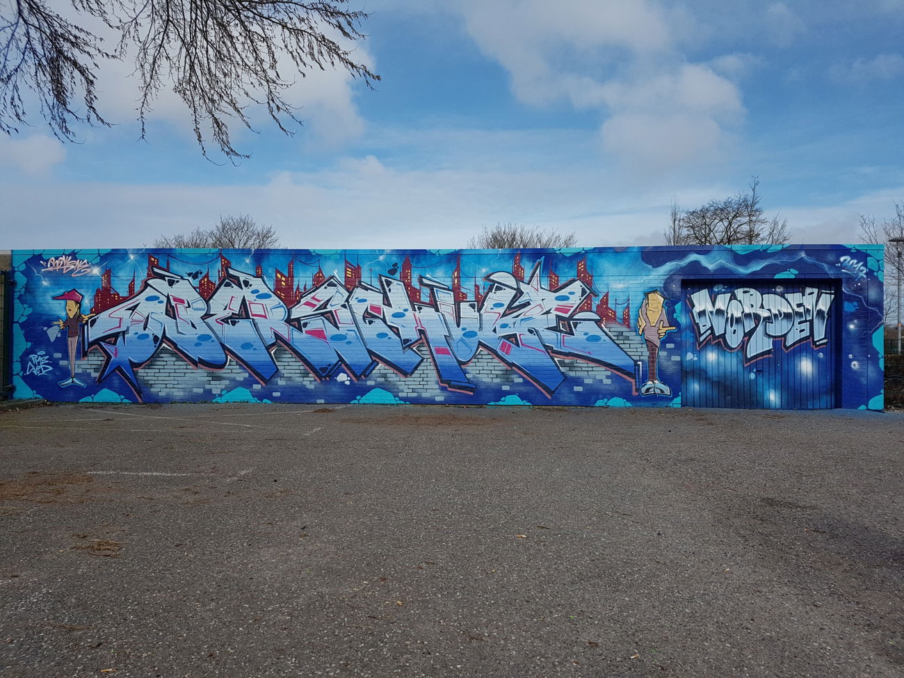 Graffiti Wall - Photo by REK - Rek, pmz, sed (2017)