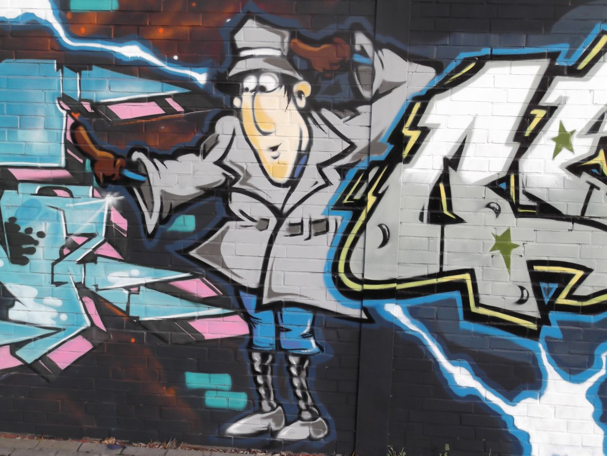 Graffiti Wall in Marienhafe - Photo by REK - OSTFRIESLAND, MARIENHAFE