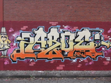 Graffiti Wall in Marienhafe - Photo by REK - OSTFRIESLAND