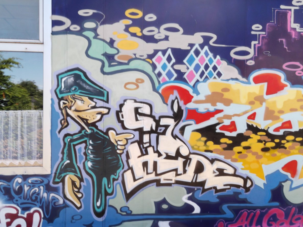Graffiti Wall in Großheide - Photo by REK - OSTFRIESLAND, GROSSHEIDE