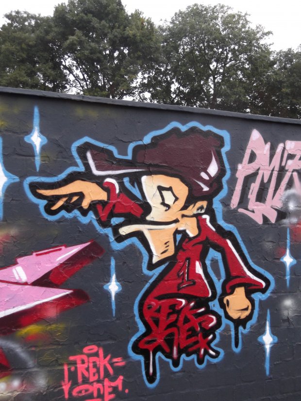 Graffiti Wall in Aurich - Photo by REK - OSTFRIESLAND, AURICH