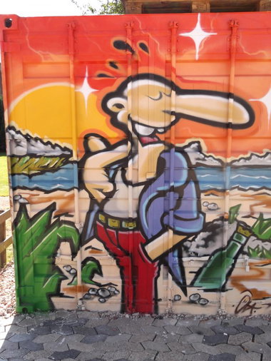 Graffiti Wall in Norden - Photo by REK - OSTFRIESLAND, NORDEN