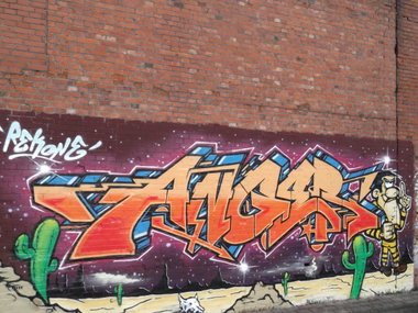Graffiti Wall - Photo by REK - Anger, by, Rek