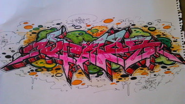 Graffiti Wall - Photo by REK - Steez, By, Rekone (2014)