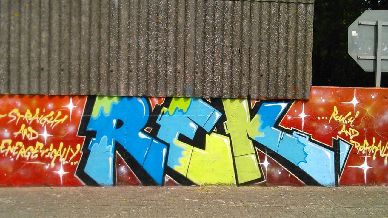 Graffiti Wall - Photo by REK - marienhafe, Ostfriesland
