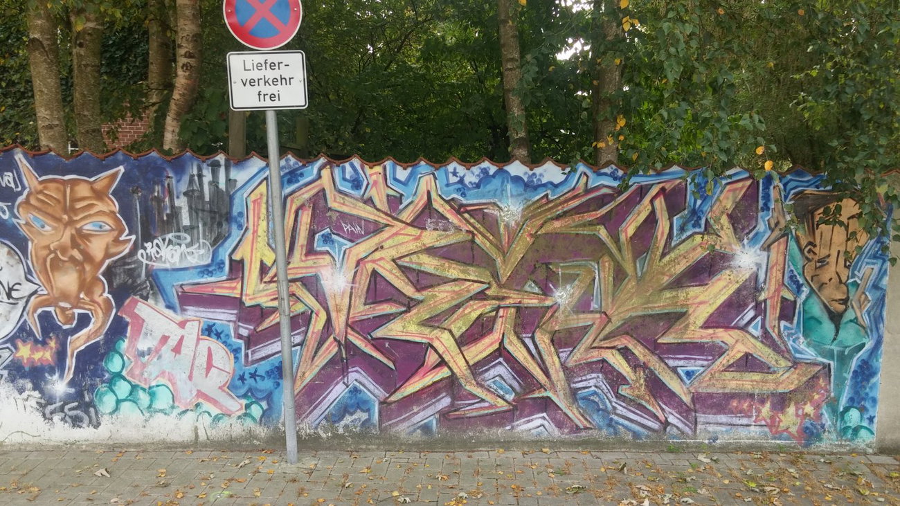 Graffiti Wall - Photo by REK - REK (1997)