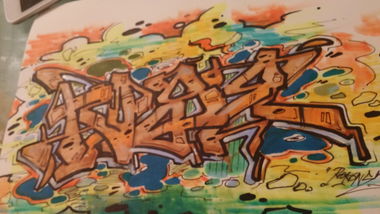 Graffiti Sketch - Photo by REK