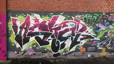 Graffiti Wall - Photo by REK - Rekon-, Rekone (2014)
