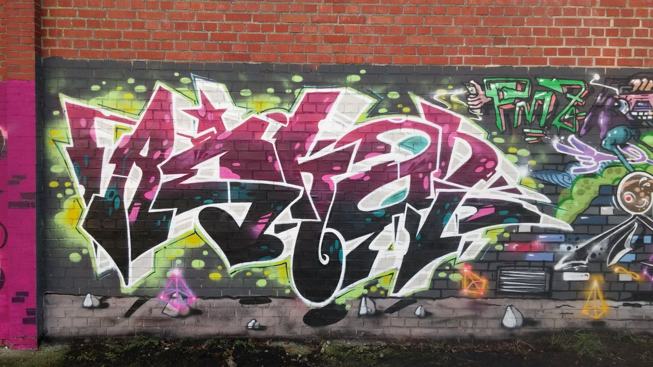 Graffiti Wall - Photo by REK - Rekon-, Rekone (2014)
