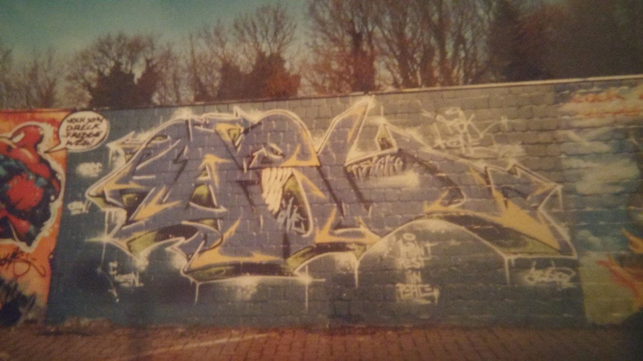 Graffiti Wall - Photo by REK
