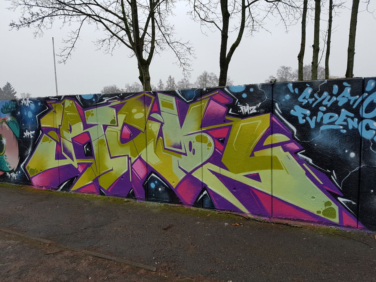 Graffiti Wall - Photo by REK - Rek, Lüneburg, Ostfriesland (2017)
