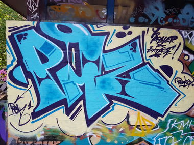 Graffiti Wall - Photo by REK - Rek, Pmz, Sed