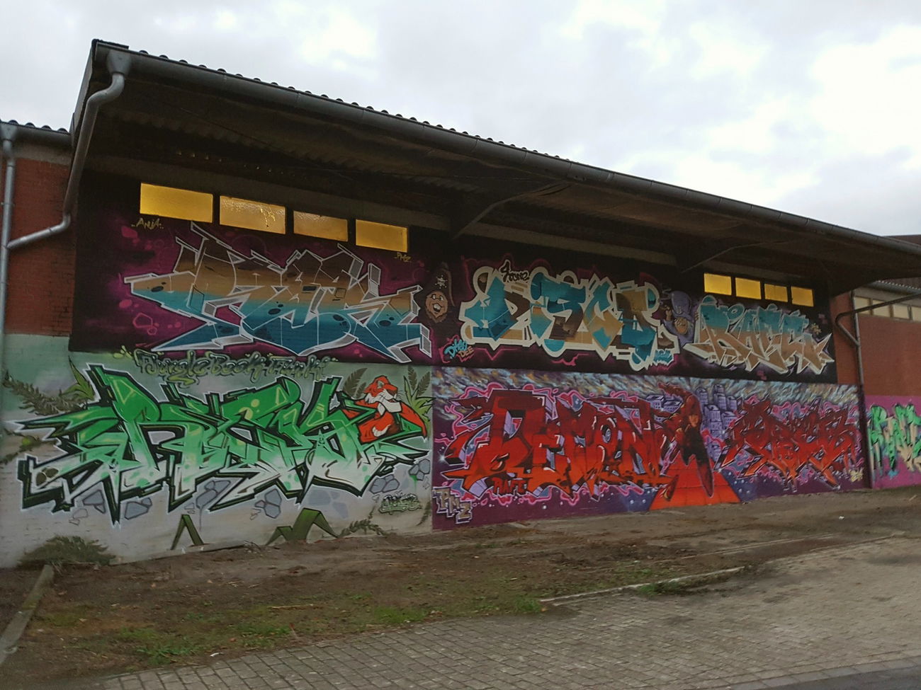 Graffiti Wall - Photo by REK - Rek, Disco, Rafe