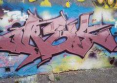 Graffiti Wall - Photo by REK - Rek, sed, pmz (2017)