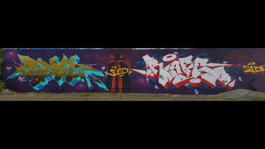 Graffiti Wall - Photo by REK - Rek, Rafe, sed