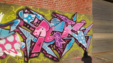 Graffiti Wall - Photo by REK - REK, Disco (2015)