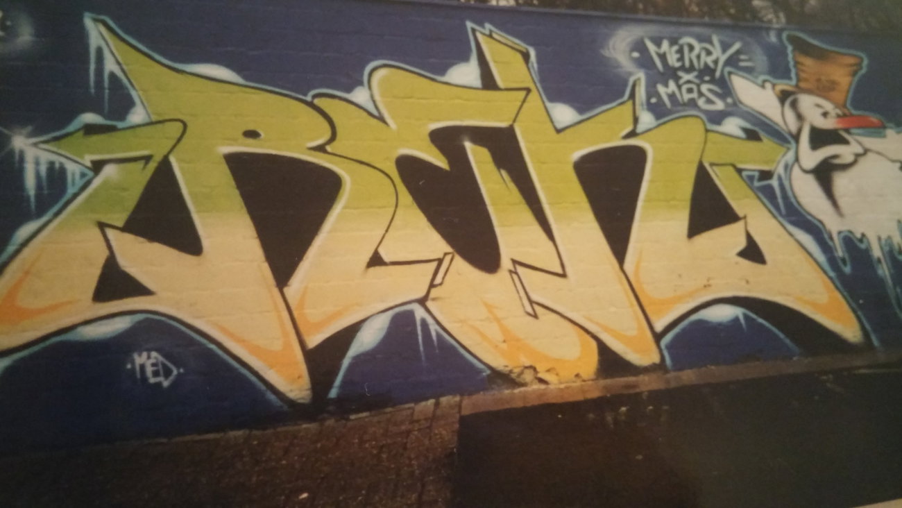 Graffiti Wall - Photo by REK - Rek, Rekone (2001)