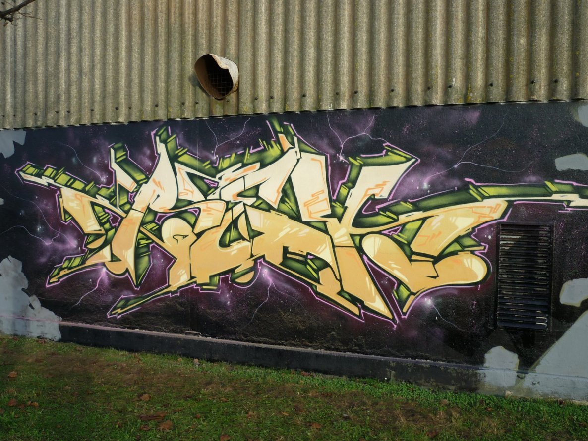 Graffiti Wall in Bremerhaven - Photo by REK - Rekone, Bremerhaven, Alte (2014)
