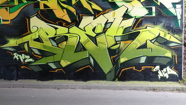 Graffiti Wall - Photo by REK - Rek, Wilhelmshaven, ostfriesland (2017)