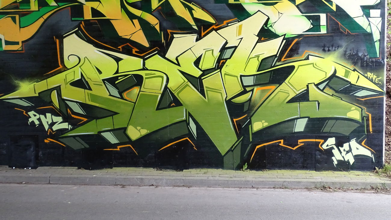 Graffiti Wall - Photo by REK - Rek, Wilhelmshaven, ostfriesland (2017)