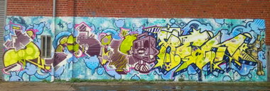 Graffiti Wall - Photo by REK - Disco, Rekone, Rek (2015)