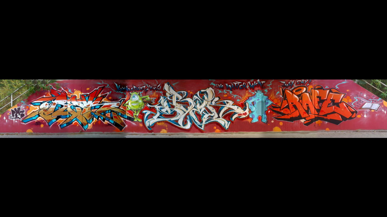 Graffiti Wall - Photo by REK - Rek, Rekone, Sbek