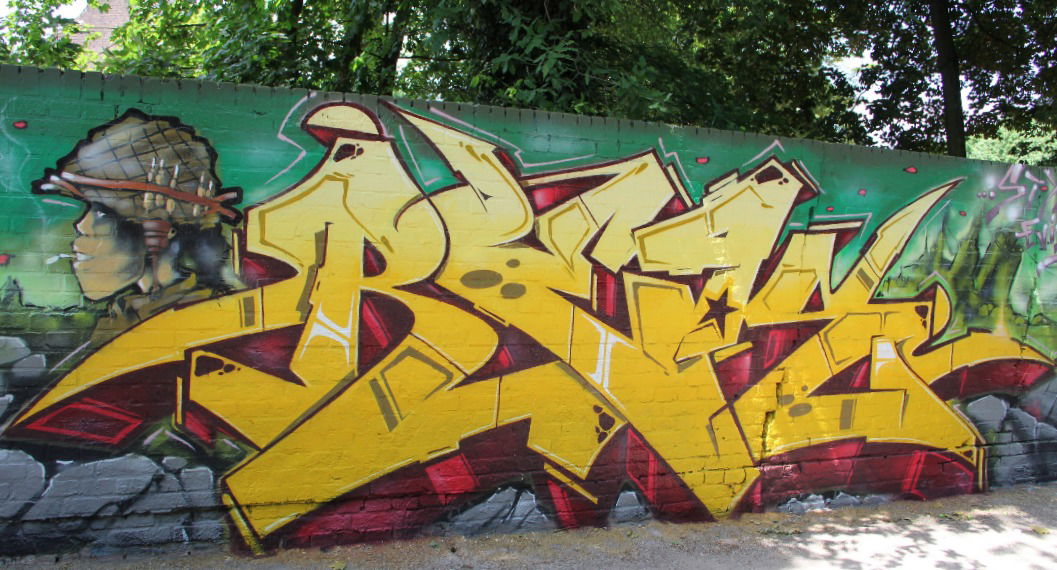 Graffiti Wall - Photo by REK - Dinslaken, Rek, Urbanarts