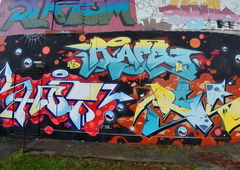 Graffiti Wall - Photo by REK - Rek, Rekone, Rafe