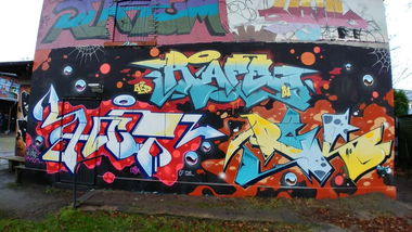 Graffiti Wall - Photo by REK - Rek, Rekone, Rafe
