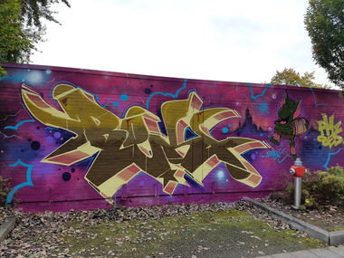 Graffiti Wall - Photo by REK - Rek, Rekone, pmz