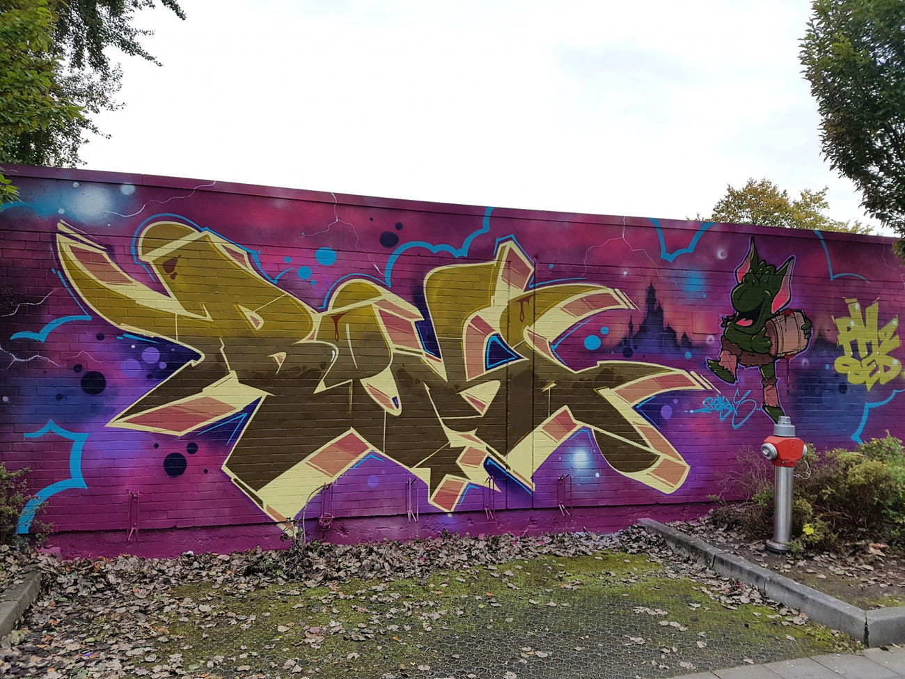 Graffiti Wall - Photo by REK - Rek, Rekone, pmz