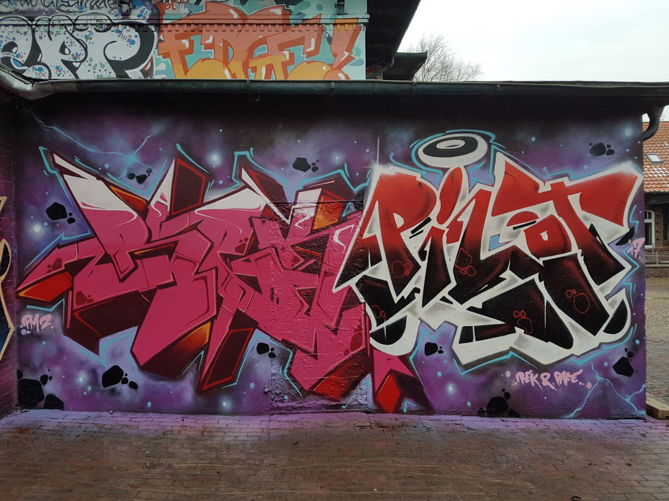 Graffiti Wall - Photo by REK - Rek, Rafe, Pilot (2017)