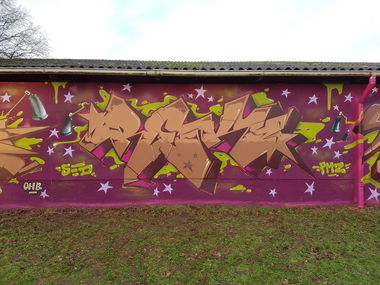 Graffiti Wall - Photo by REK - Rek, Marienhafe, sed