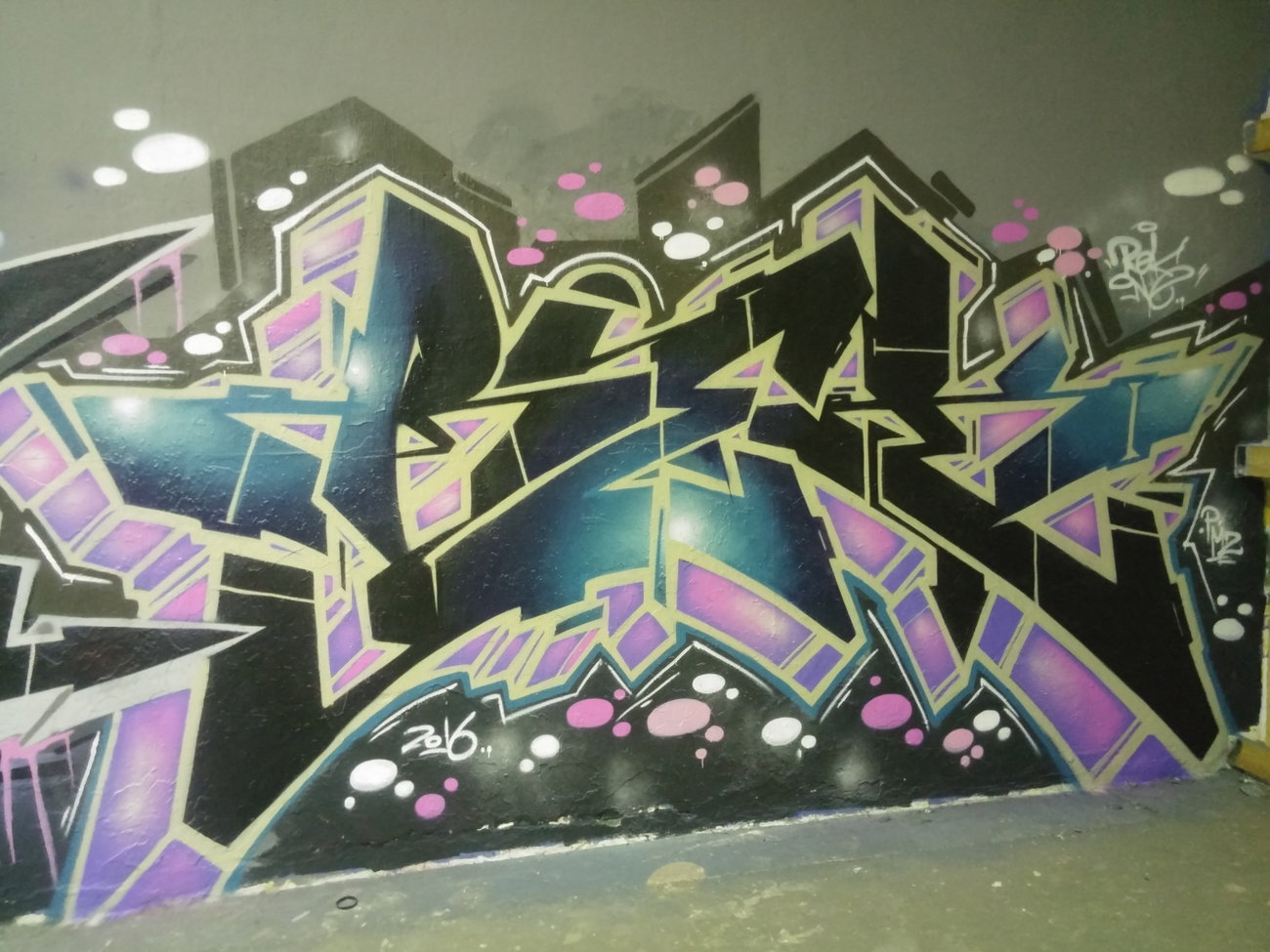 Graffiti Wall - Photo by REK - Rekone, Rek, Playmatez (2016)