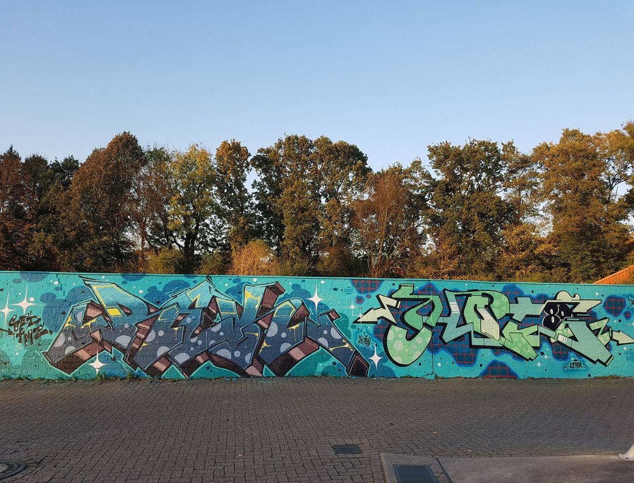 Graffiti Wall - Photo by REK - Rek, Rekone, Ojey
