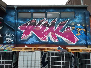 Graffiti Wall - Photo by REK - Rek, Marienhafe, pmz