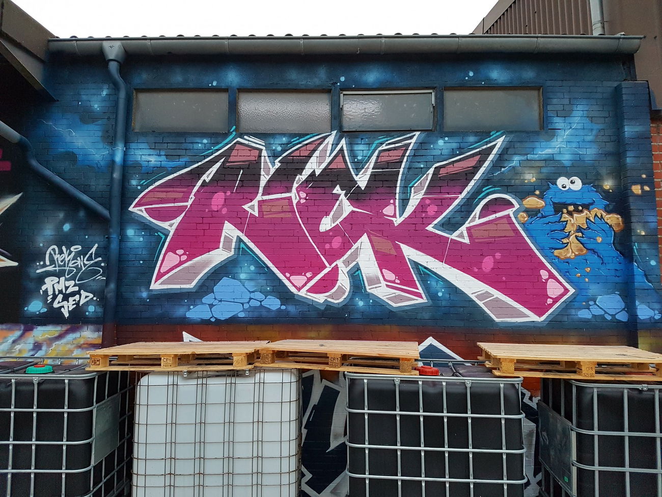 Graffiti Wall - Photo by REK - Rek, Marienhafe, pmz