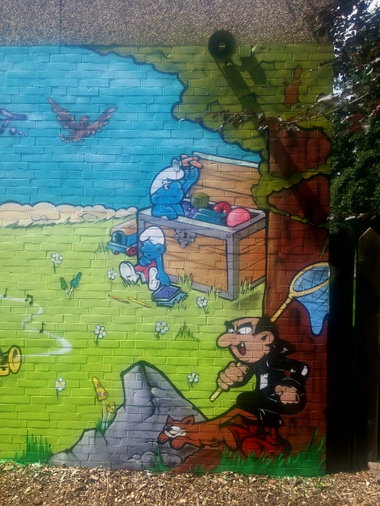 Graffiti Wall - Photo by REK - Rek, Rekone, marienhafe (2016)