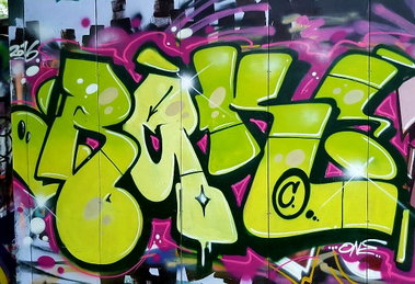 Graffiti Wall - Photo by REK - Rek, Rekone, pmz (2016)