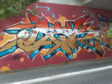 Graffiti Wall - Photo by REK - Rek, Rekone, monsteruni