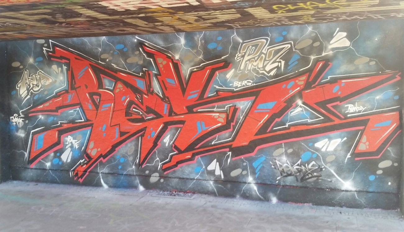 Graffiti Wall - Photo by REK - rek, pmz