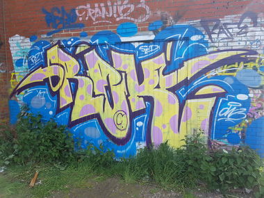 Graffiti Wall - Photo by REK - Rek, pmz, sed