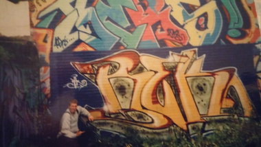 Graffiti Wall - Photo by REK - Rek, Bremen (2001)