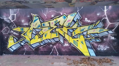 Graffiti Wall - Photo by REK (2016)