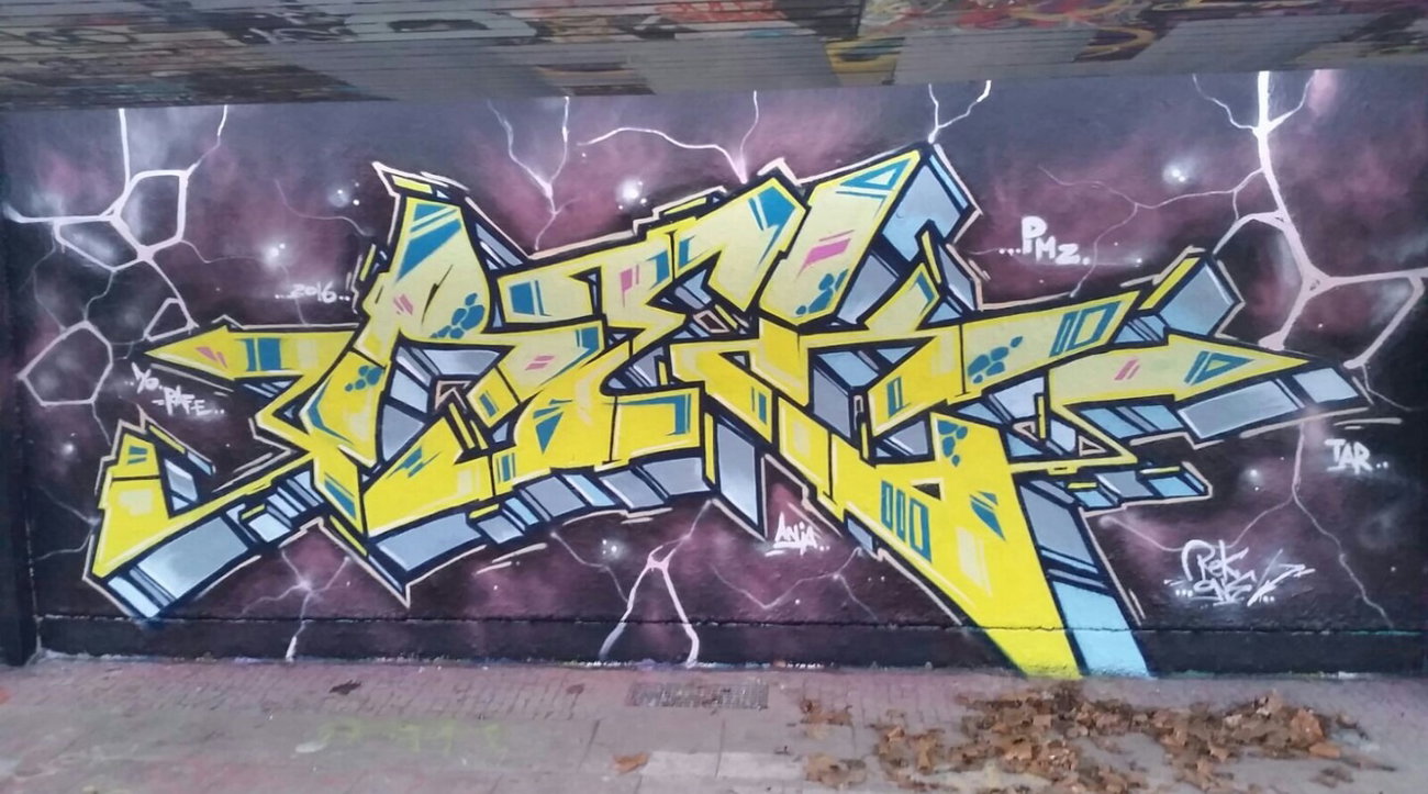Graffiti Wall - Photo by REK (2016)