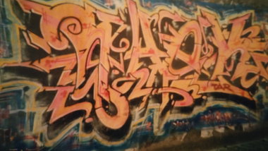 Graffiti Wall - Photo by REK - Norden/Norddeich (1998)