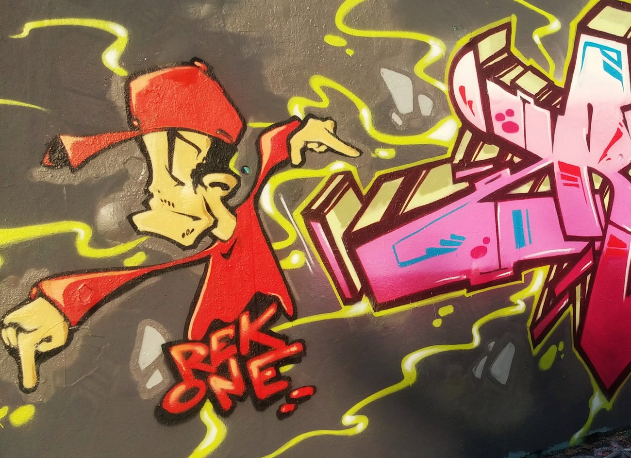 Graffiti Wall - Photo by REK - Rek, Rekone (2015)