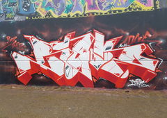 Graffiti Wall - Photo by REK - Rek, Hamburg, sed (2017)