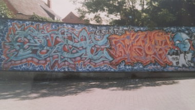 Graffiti Wall - Photo by REK - Norden/Norddeich (1998)