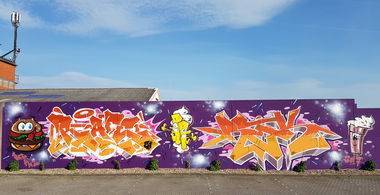 Graffiti Wall - Photo by REK - Rafe, Rek, ostfriesland